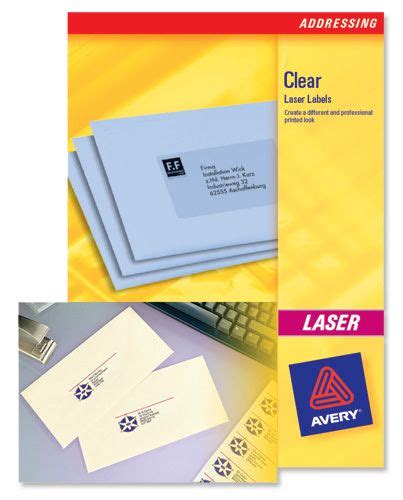 Avery Laser Labels Mini 48sheet 22x127mm L7553 25 25 Sheets L7553 25