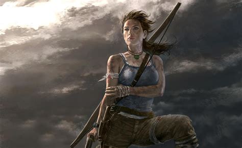 Fond Décran Jeux Vidéo Ouvrages Dart Soldat Lara Croft Tomb