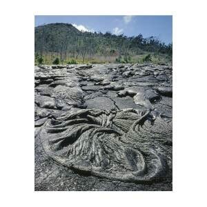 100964 Lava Flow Patterns HI Photograph by Ed Cooper Photography - Fine ...