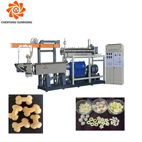 Puffed Corn Snacks Making Machine China Full Automatic Puffed Corn