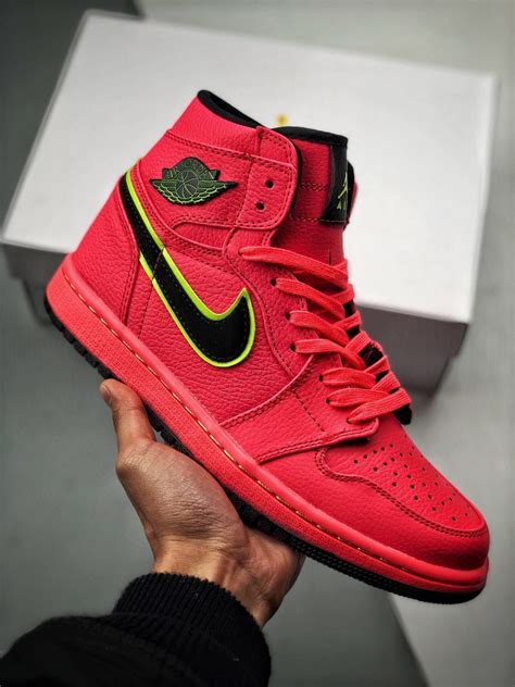 Nike Air Jordan 1 Retro Prem Aj1 Aq9131 600 Jordan Shoes Retro Sneakers Fashion Hype Shoes