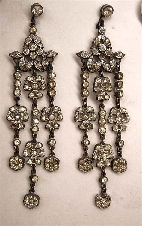 Vintage French Earrings Jewelry Facts Edwardian Jewelry Jewelry