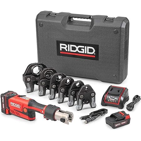 RIDGID 72553 RP 115 Mini Press Tool Kit With 1 2 3 4 ProPress Jaws