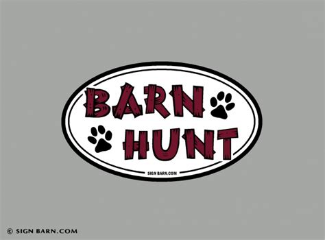 Barn Hunt - Sign Barn - Sheffield in the Berkshires Massachusetts