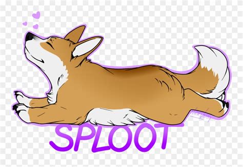 The Corgi Sploot Pembroke Welsh Corgi Clipart Pinclipart