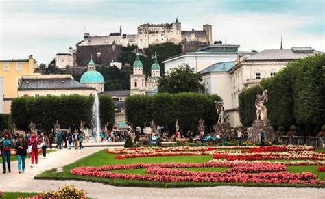 The Sound of Music in Salzburg: Mirabell Gardens