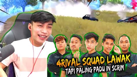 4RIVAL SQUAD LAWAK TAPI PALING PADU IN SCRIM VOKEY CLUTCH MASTER