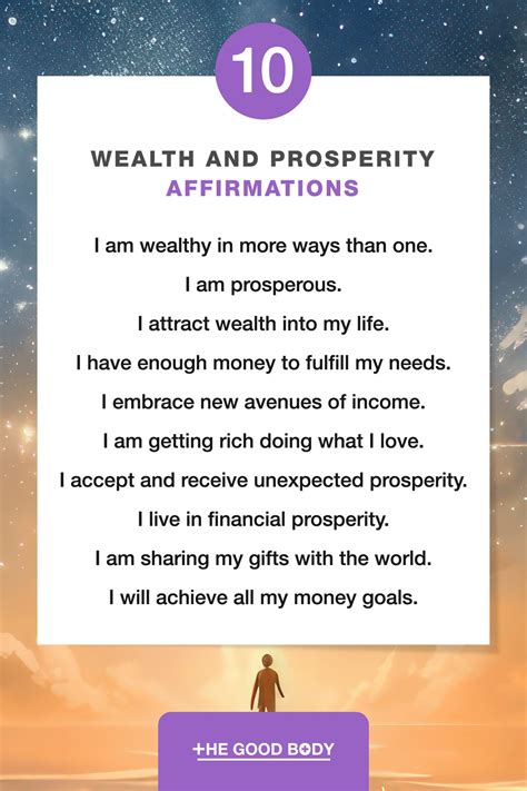 🌱 30 Affirmations For Abundance Prosperity And Success