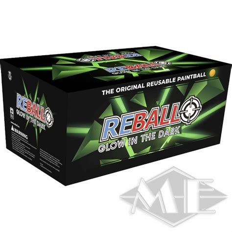 Reball Glow In The Dark 500er Kiste Spezial Paintballs Paintballs