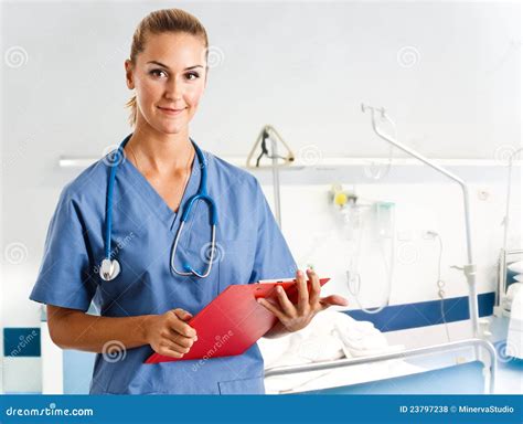 Nurse Portrait Stock Photo Image Of Portrait Health 23797238