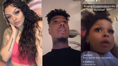 Blueface And Jaidyn Cl0wns Chrisean Bc She Ran Fr0m Jaidyn Youtube