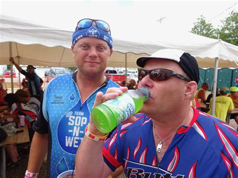 Tim O Connor And Brett Team Butt Ice RAGBRAI Cycling Team Ames IA