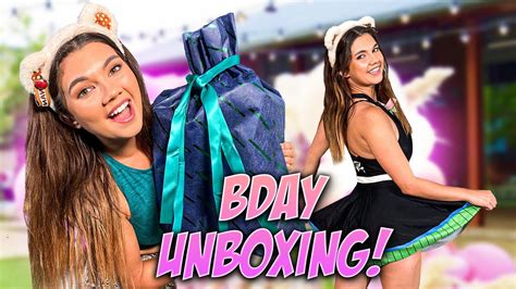 Late Birthday Present Unboxing Haul Youtube