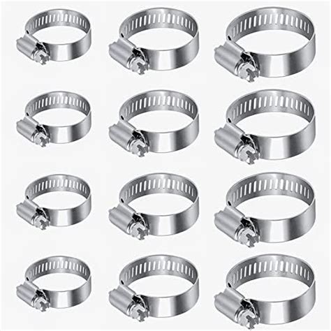 Pipe Clips Jubilee Clip Hose Clamps Adjustable Stainless Steel Hose