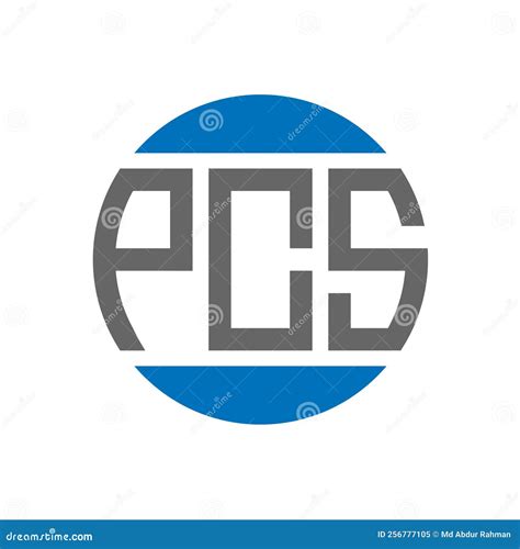 PCS Letter Logo Design On White Background. PCS Creative Initials ...