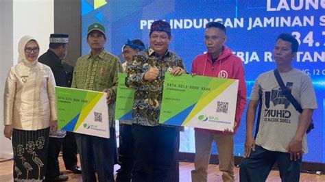 Pemkot Bontang Daftarkan 34 782 Pekerja Rentan Jadi Peserta BPJS