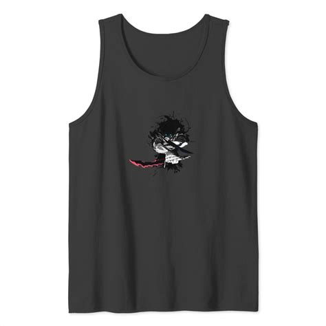 Sung Jin Woo From Solo Leveling Tank Tops Sold By RadleyOuellet SKU