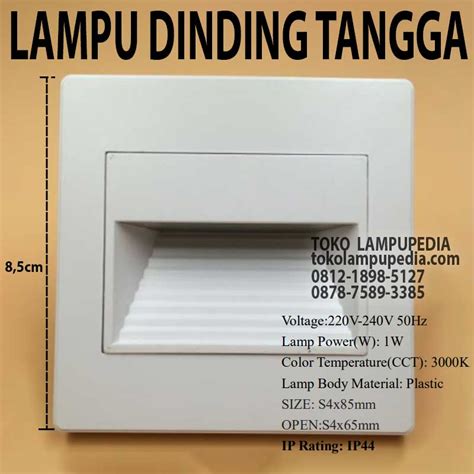 Jual Lampu Dinding Tangga Minimalis Led W Toko Lampupedia