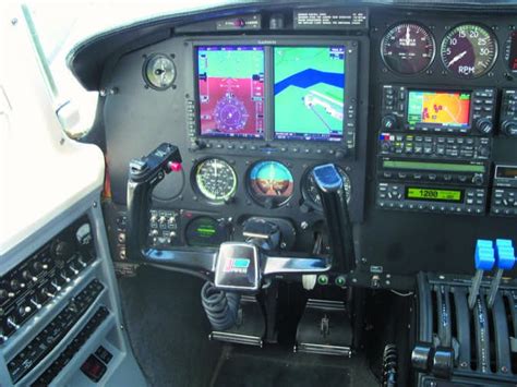 Cessna 402 Cockpit Layout