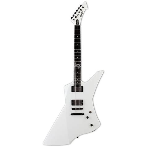 Esp Signature James Hetfield Snakebyte Snow White Electric Guitar