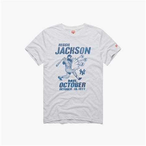 Reggie Jackson Mr. October | Retro Reggie Jackson T-Shirt – HOMAGE