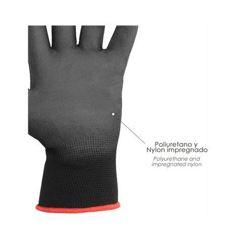 Guantes Poliuretano Nylon Impregnado