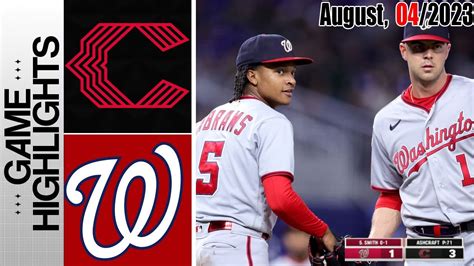 Cincinnati Reds Vs Washington Nationals Full Highlights Today