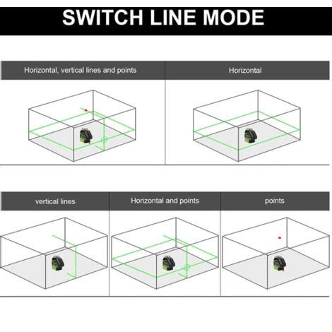 Huepar Cg Niveau Laser Vert Autonivelant X Et Laser