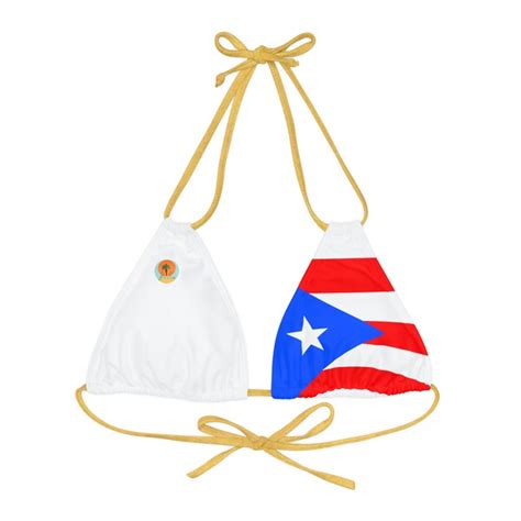 Puerto Rico Thong Bikini Etsy