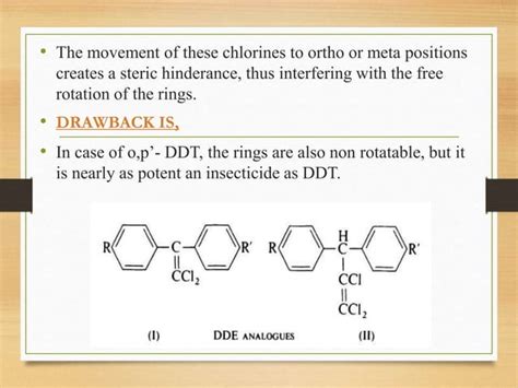 History of DDT & Theories of DDT mode of action