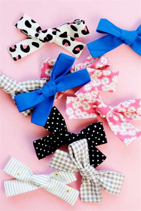 How To Make Hand Tied Fabric Bows See Kate Sew