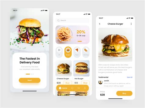 Food App 🍔 By Sub1 For Sub1 Studio On Dribbble