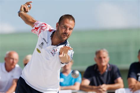 Pétanque Dylan Rocher remporte sa première étape aux Masters 2023