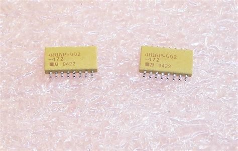 QTY 100 4816P 002 472 BOURNS 16 PIN SMD BUSSED RESISTOR NETWORKS 4 7K