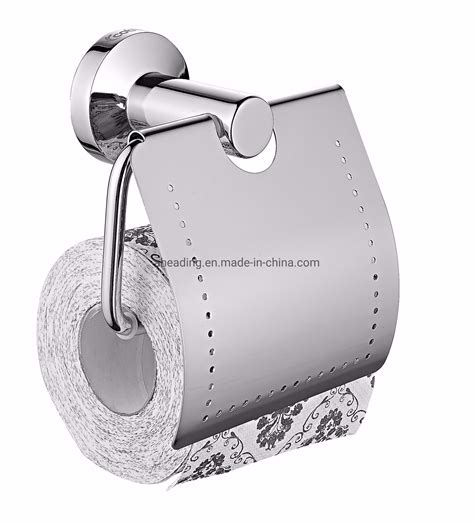 Brass Material Bathroom Hotel Accessory Wall Mount Tissue Holder Roll