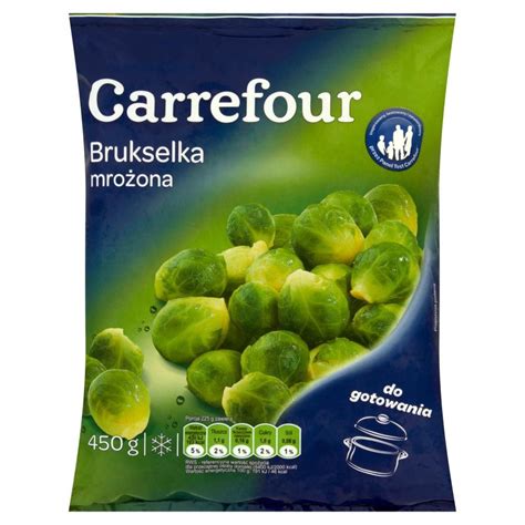 Carrefour Brukselka mrożona 450 g Zakupy online z dostawą do domu