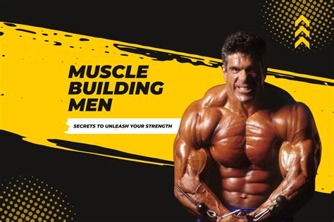 Muscle Building Men Unveil Your Ultimate Strength