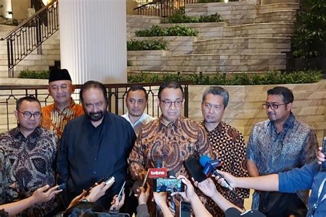 Surya Paloh Ragukan Hasil Survei Yang Tempatkan Anies Baswedan Di