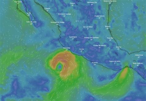 Roslyn Impactará Como Huracán En Nayarit Y Jalisco Conagua Sociedad Noticias