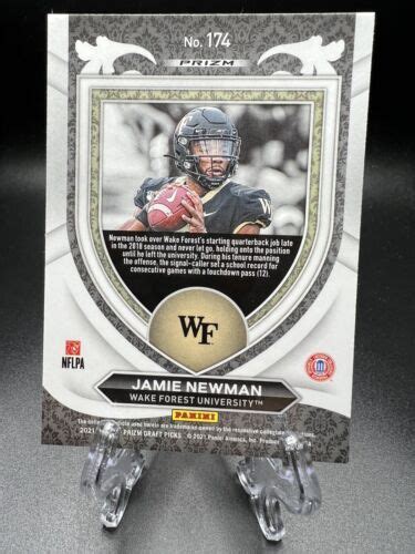 Panini Prizm Draft Picks Crusade Silver Prizm Jamie Newman