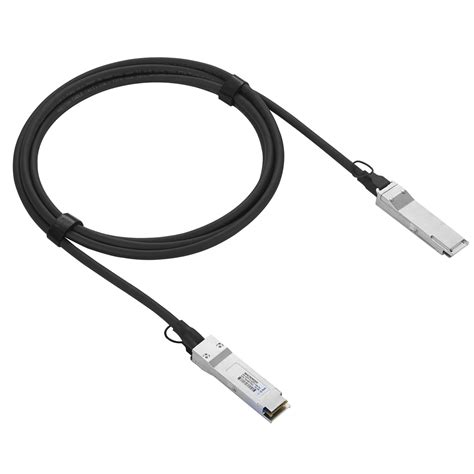 Cable QSFP DAC de 40 G 2 m 40 GBASE CR4 pasivo de conexión directa