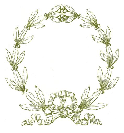 Free Vintage Wreath Cliparts, Download Free Vintage Wreath Cliparts png ...