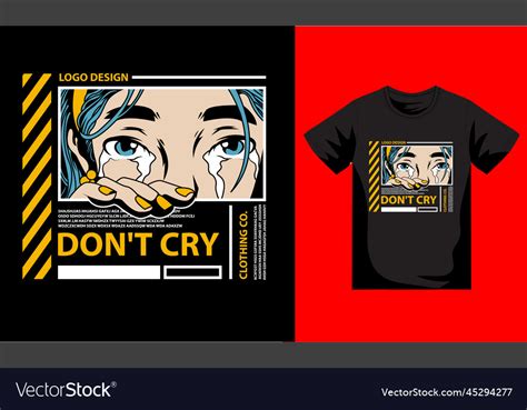 Futuristic Urban T Shirt Design Graphic Royalty Free Vector