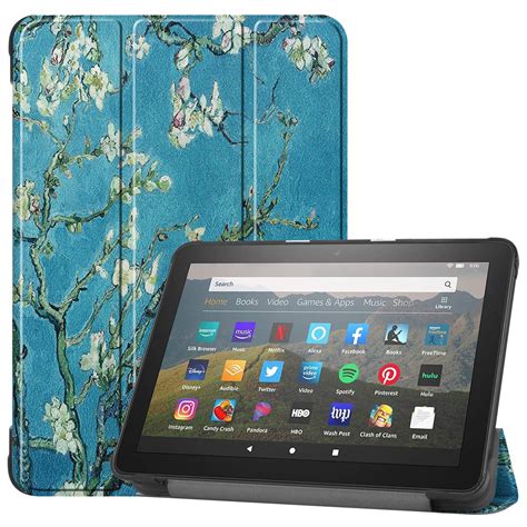 Allytech Amazon New Kindle Fire HD 8 Case (8-inch Display, 10th ...