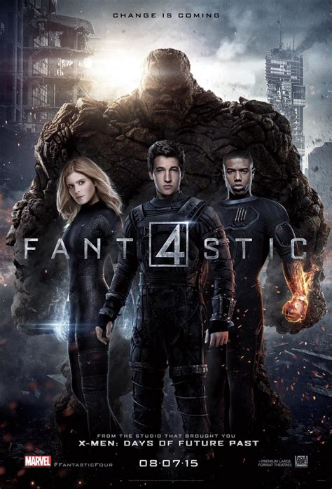 The Fant4stic Four (2015) has a giant number "4" in the middle of the title, this is because the ...