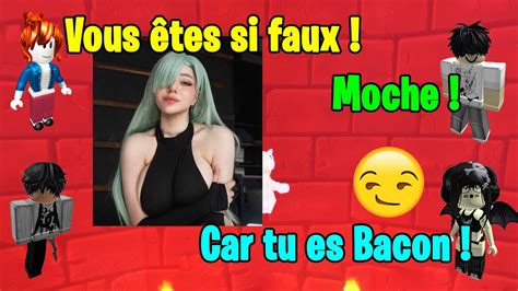 HISTOIRE ROBLOX Tout le monde me traite de manière factice car je