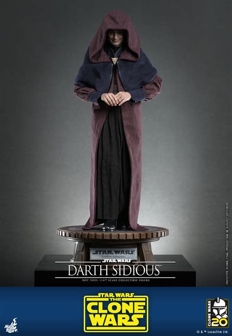 Darth Sidious The Clone Wars Hot Toys Television Masterpiece Series