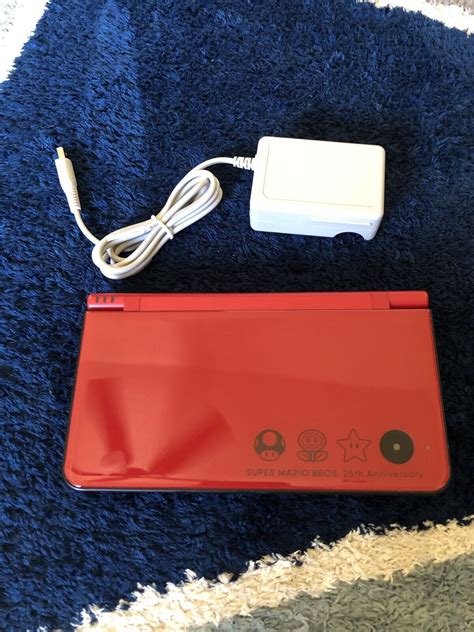 Nintendo DSi XL 25th Anniversary Super Mario Limited Edition Red System