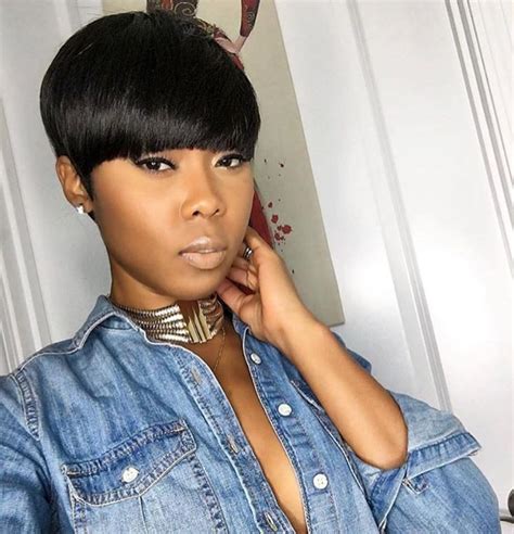 16 Pixie Bob Haircut African American Short Hairstyle Trends Short