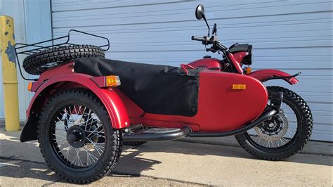 2022 Ural Gear Up Sidecar Motorcycle Garnet Red Color YouTube